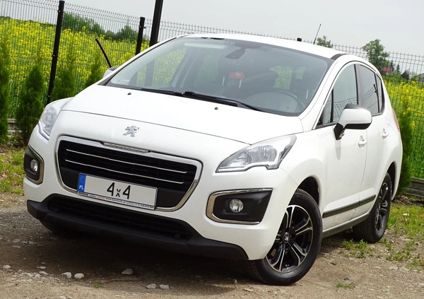 Peugeot 3008 cena 35800 przebieg: 240000, rok produkcji 2015 z Ełk małe 742